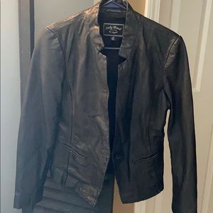 COPY - Lucky Brand Lamb Leather Jacket M